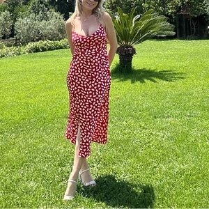 Hello Molly Red and White Heart Dress